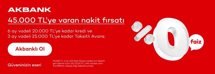 Akbank - İhtiyaç Kredisi Ürün - Hello Banner