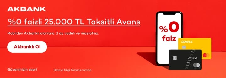 Akbank - İhtiyaç Kredisi Ürün - Hello Banner