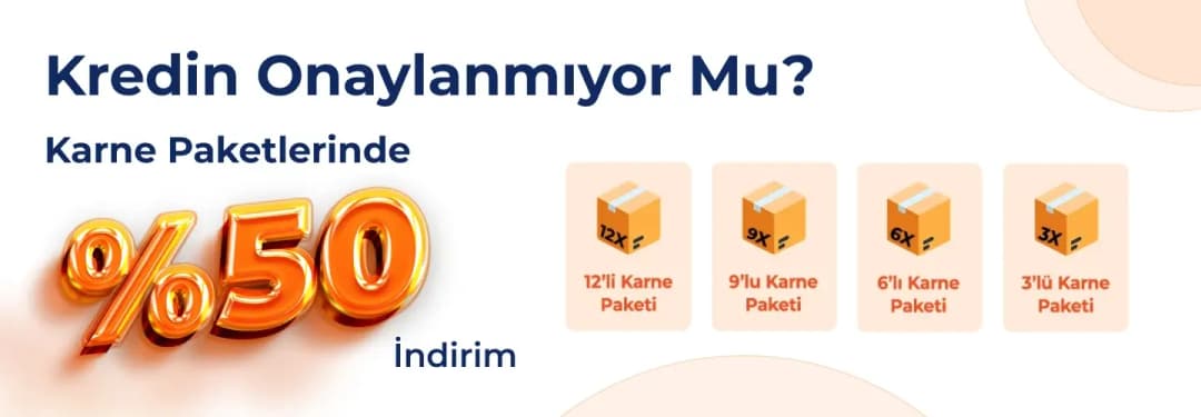 Kredin Onaylanmıyor mu Paket Hello Banner