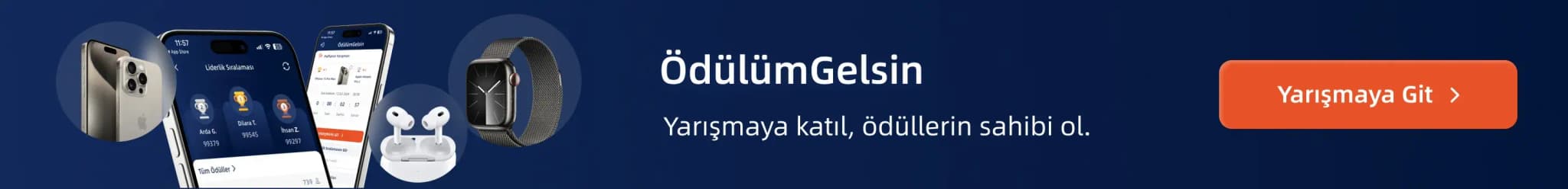 ÖdülümGelsin Banner